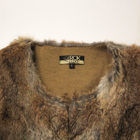 LaRok LUXE Rabbit Fur Vest - Picture 11 of 11